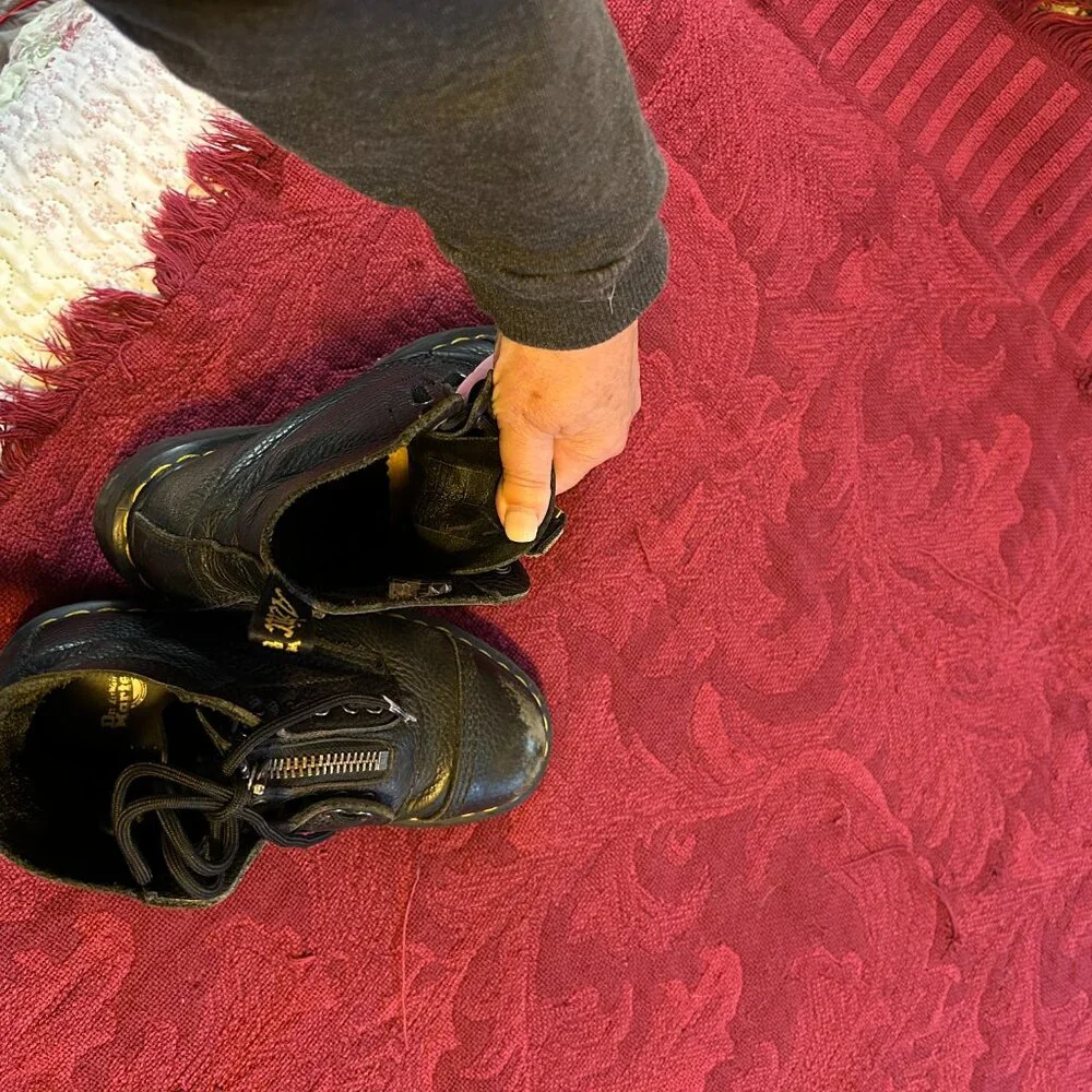 Dr. Martens Black Platform Boots
